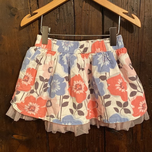 3 for 15 Gymboree flower corduroy skirt - Picture 4 of 5